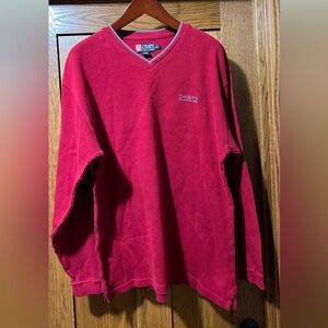 Ralph Lauren Red V-Neck Sweater